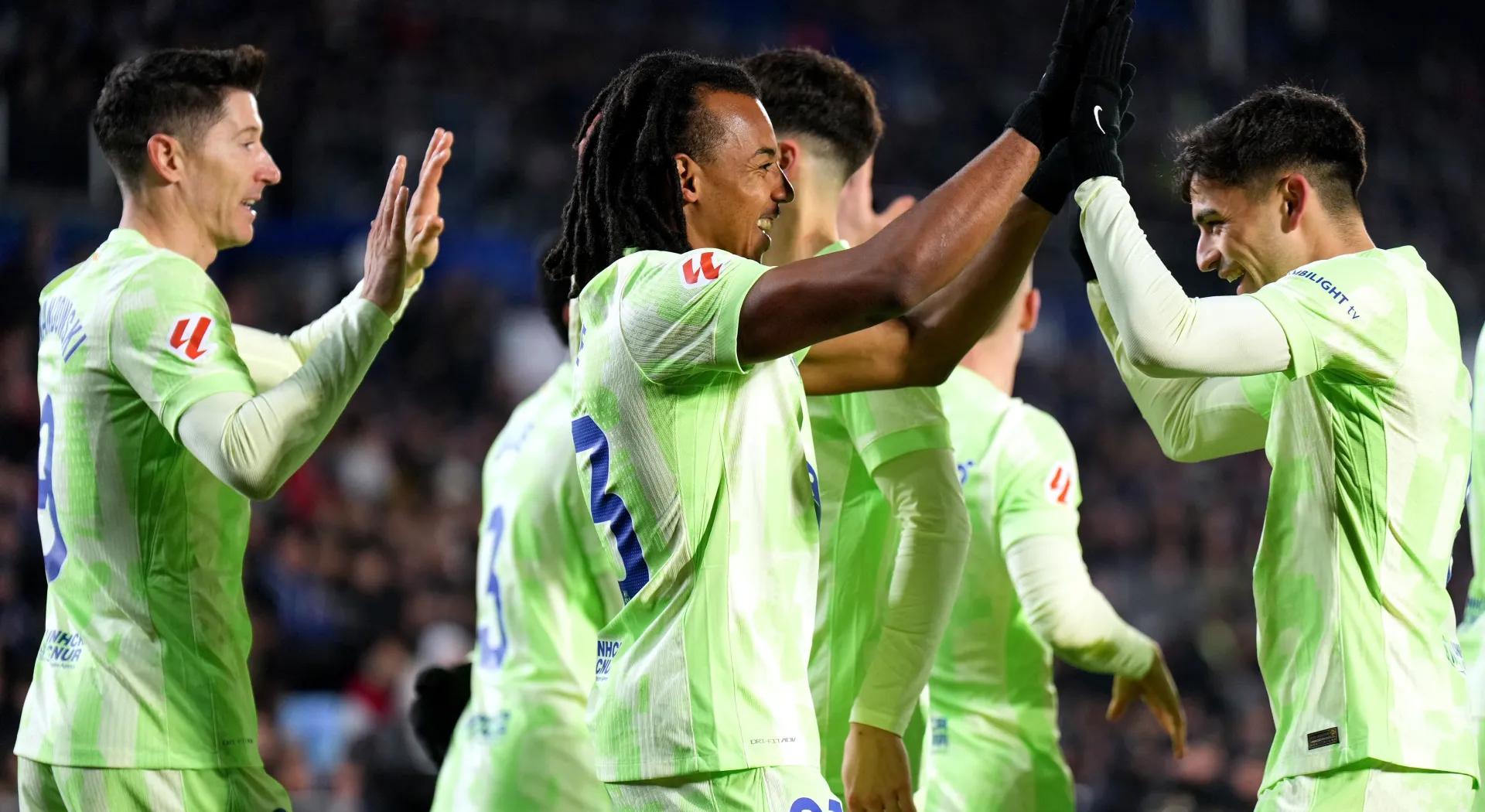 赫塔菲主场遭逆袭,巴萨人赢得胜利 赫塔菲主场遭逆袭,巴萨人赢得胜利